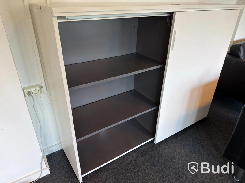 Storage cabinet and bookcases
