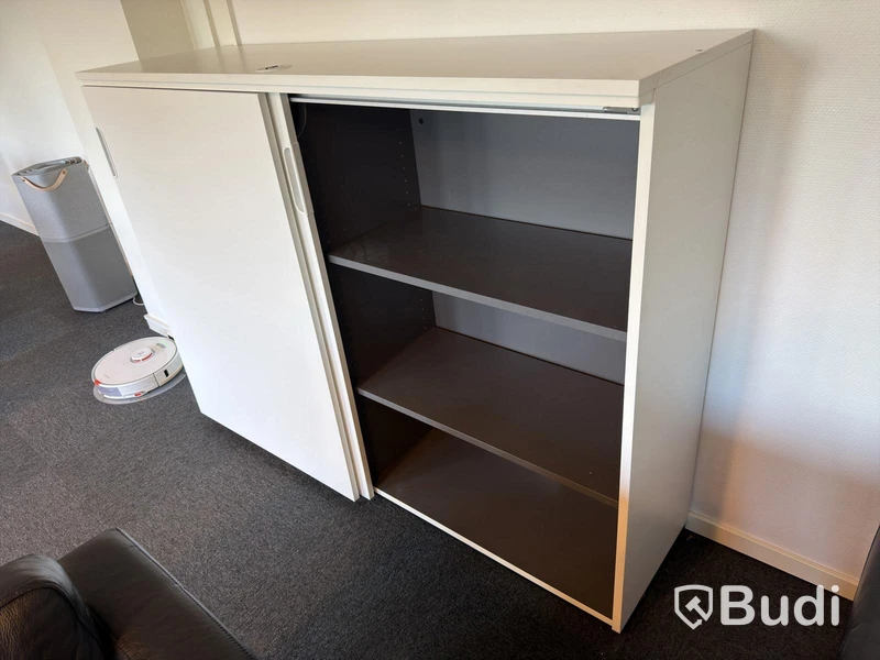Storage cabinet and bookcases
