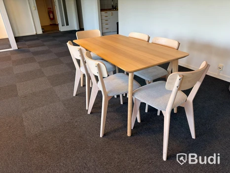 Matbord IKEA LISABO, 6 stolar