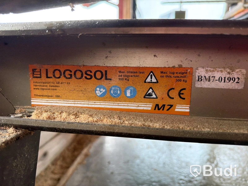 Sågverk Logosol M7  – komplett anläggning