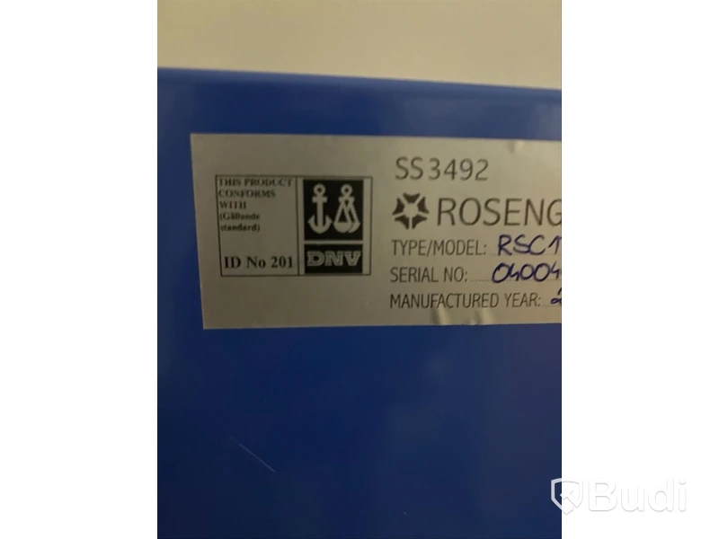 Säkerhetsskåp Rosengrens RS 176