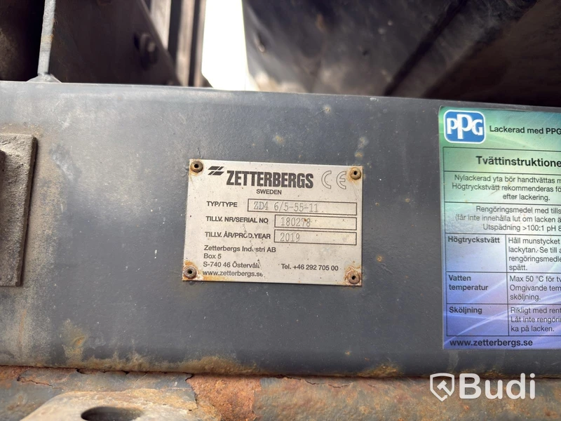 Schaktbil Mercedes-Benz Arocs 2853 -2019 | Zetterbergs