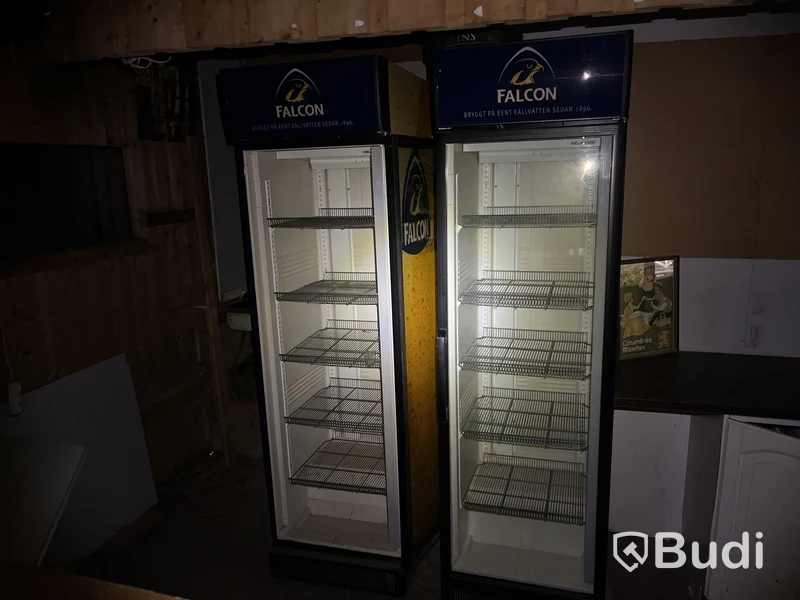 2st Dryckeskyl / ölkyl med glasdörrar – Falcon