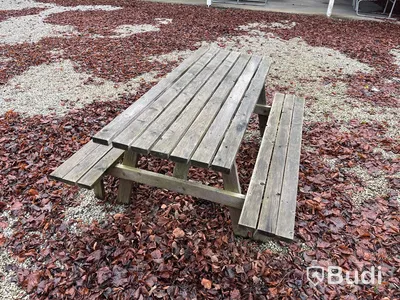 3 st stora träbord – från dansloge