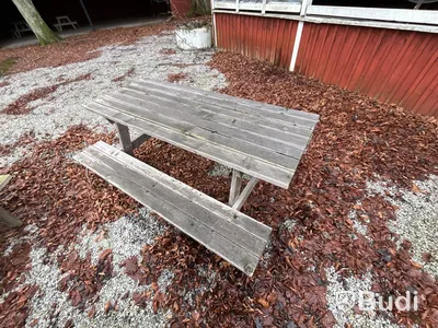 3 st stora träbord – från dansloge