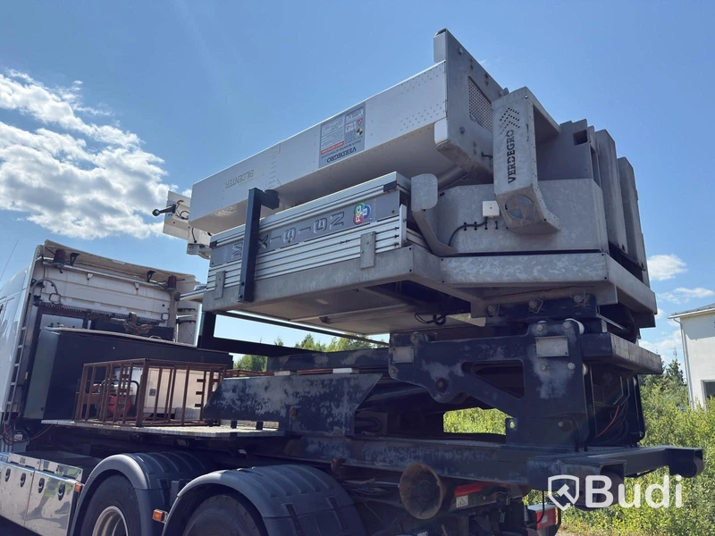 TMA flatbed | Hydraulic flatbed | MaxiSign and Verdegro TMA
