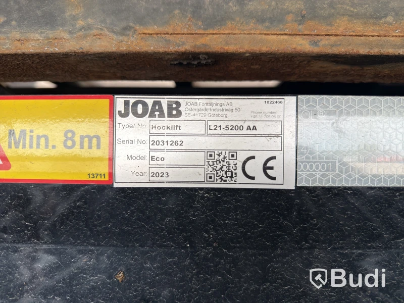 Hooklift truck Scania 25P 6X2*4 NB -2023 | JOAB 21 ton