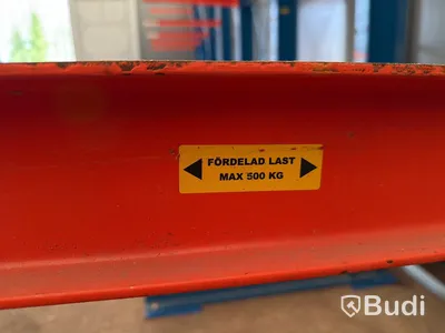 4 sektioner Grenställ, blå & orange