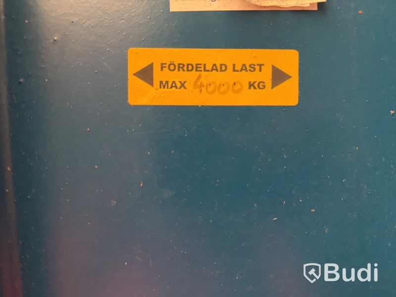 4 sektioner Grenställ, blå & orange