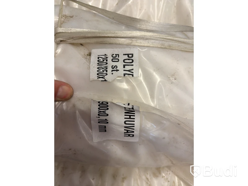 6 st. Plastfolie / Polyeten – rullar (industrikvalitet)