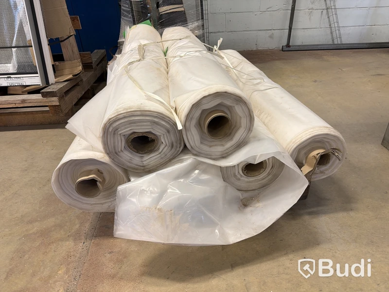 6 st. Plastfolie / Polyeten – rullar (industrikvalitet)