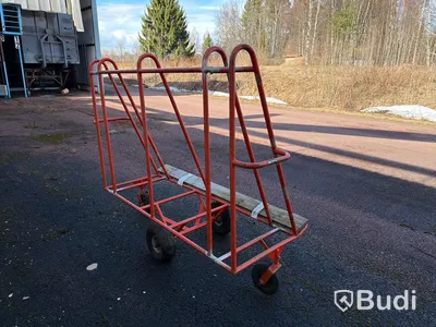 Materialvagn på hjul