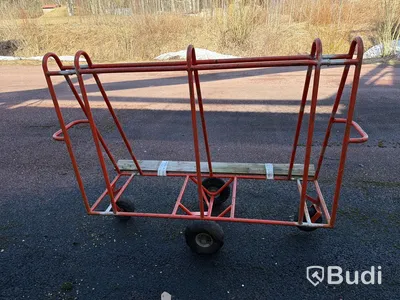 Materialvagn på hjul