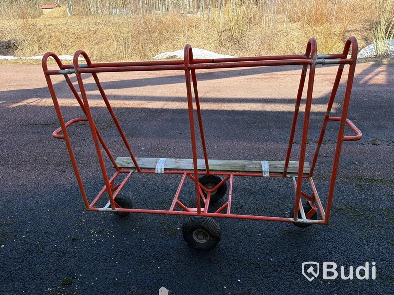 Materialvagn på hjul