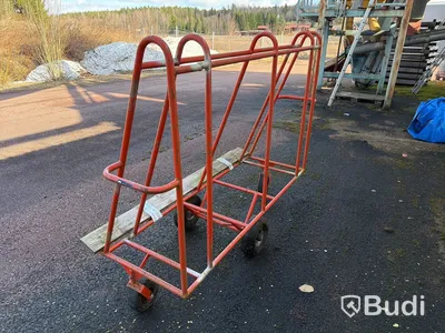 Materialvagn på hjul