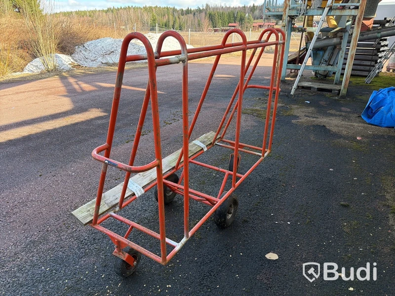 Materialvagn på hjul