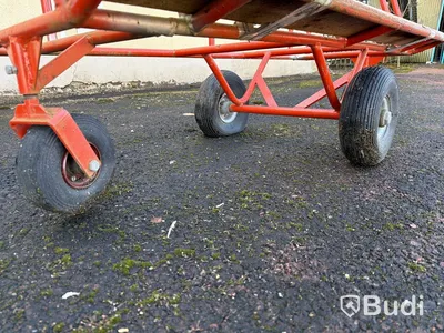 Materialvagn på hjul
