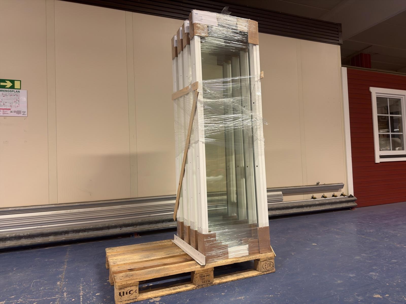 4 st. 2-glas fönster – Wasafönster 60x190cm