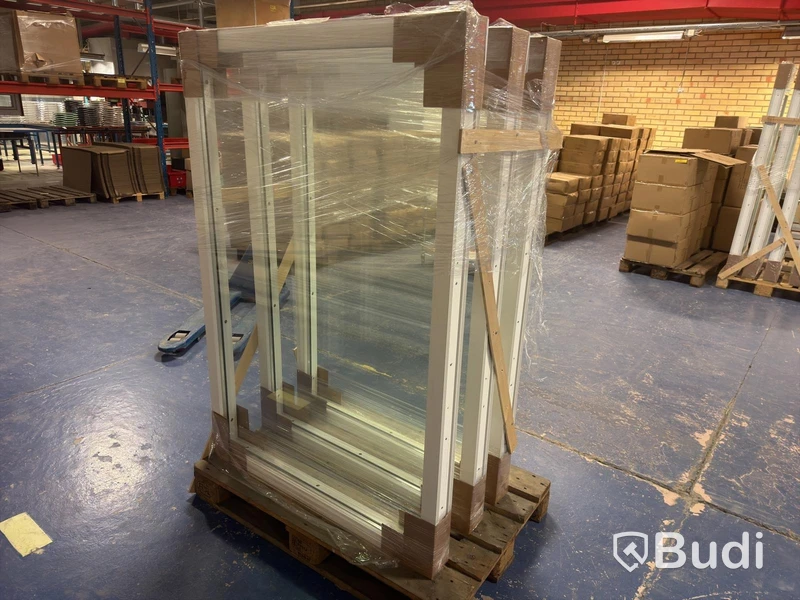 3 st. 2-glas fasta fönster – Wasafönster 110x160cm