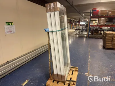 3 st. Fönsterdörr PVC 9x21 – Wasafönster