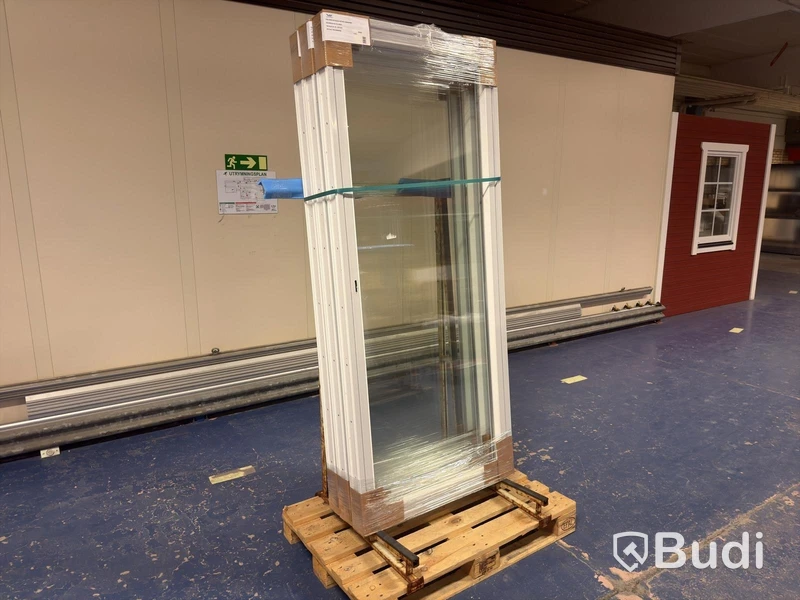3 st. Fönsterdörr PVC 9x21 – Wasafönster