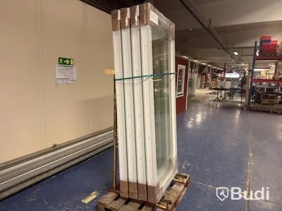 4 st Wasafönster – Fönsterdörr PVC 9x21 – Vänster
