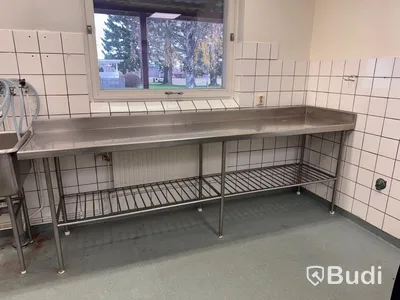 Rostfri arbetsbänk