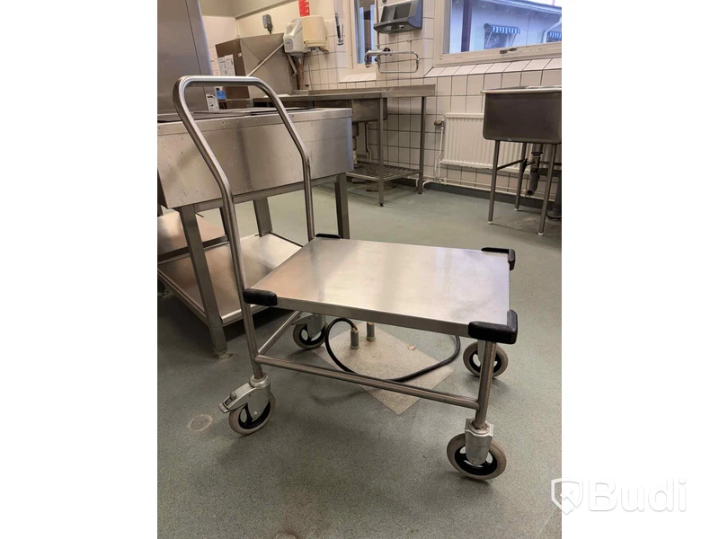 Rostfri vagn