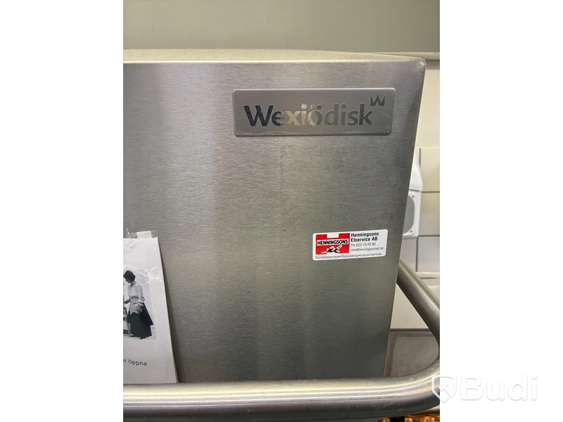 Huvdiskmaskin Wexiödisk WD7 med rostfria bänkar & doseringsutrustning