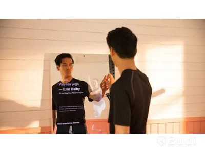 (NEW) Fitness mirror - SATS members also get digital workout programs