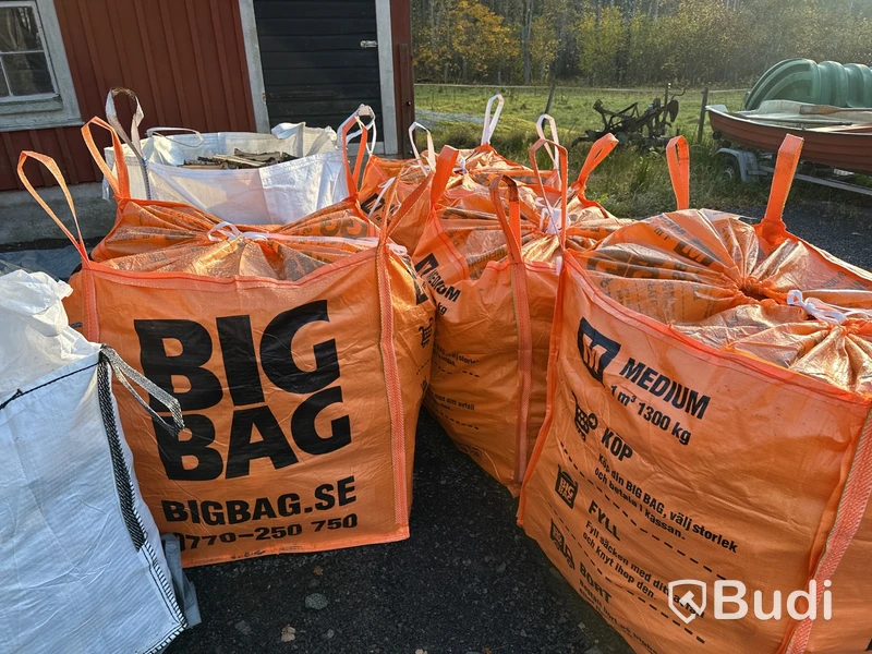 Ved i BIG BAG, 1 m3