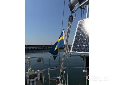 Albin Segelbåt Olivia, i hamn