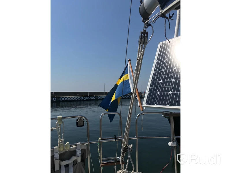 Albin Segelbåt Olivia, i hamn