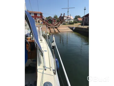 Albin Segelbåt Olivia, i hamn