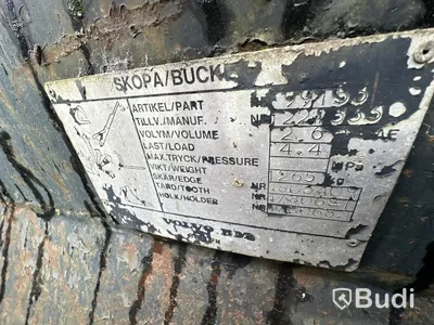 KlämSkopa/Buck, Volvo, BM med hydraulisk grip