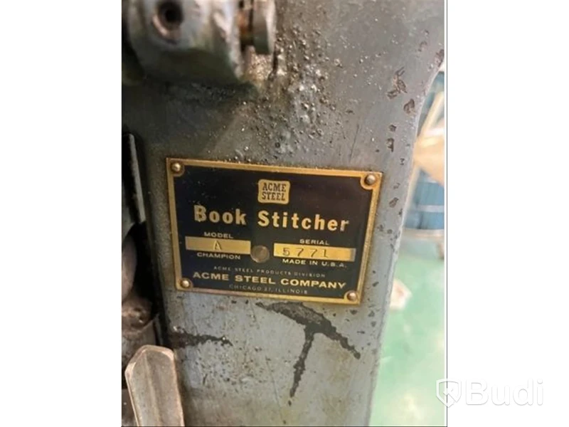 Bokhäftningsmaskin – Acme Champion Book Stitcher A