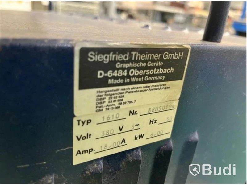Vakuumbord med belysning, pump och ballast - Theimer KR-III