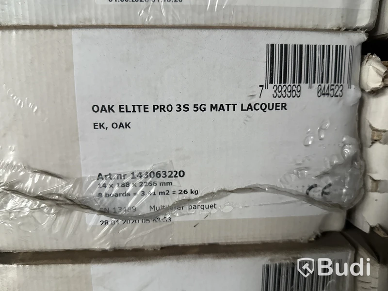 Parkettgolv 265 m2 Oak Elite Pro