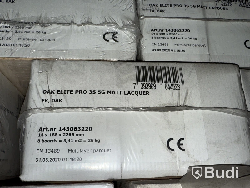 Parkettgolv 265 m2 Oak Elite Pro