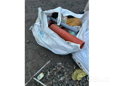 2 Säckar med rördelar