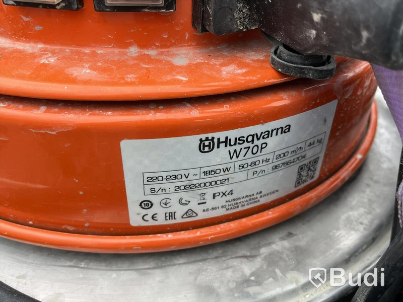 Våtdammsugare Husqvarna W70P