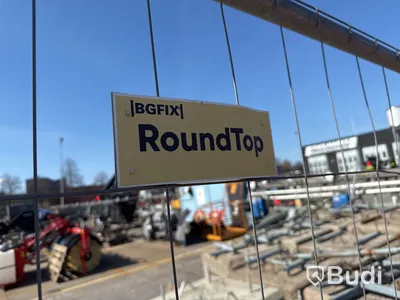 Byggstaket 10 st med grindar.