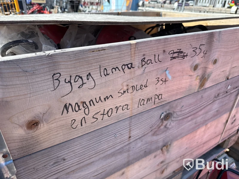 Byggbelysning Garo 48 V, stort parti
