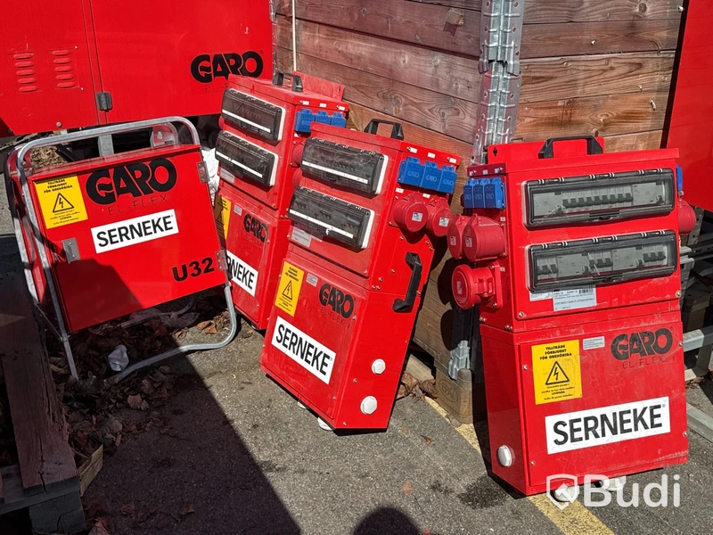 3 st undercentraler & 4 st uttagscentraler