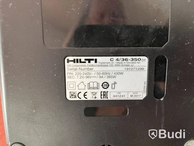Korslaser, Hilti, Dewalt, laddare Hilti