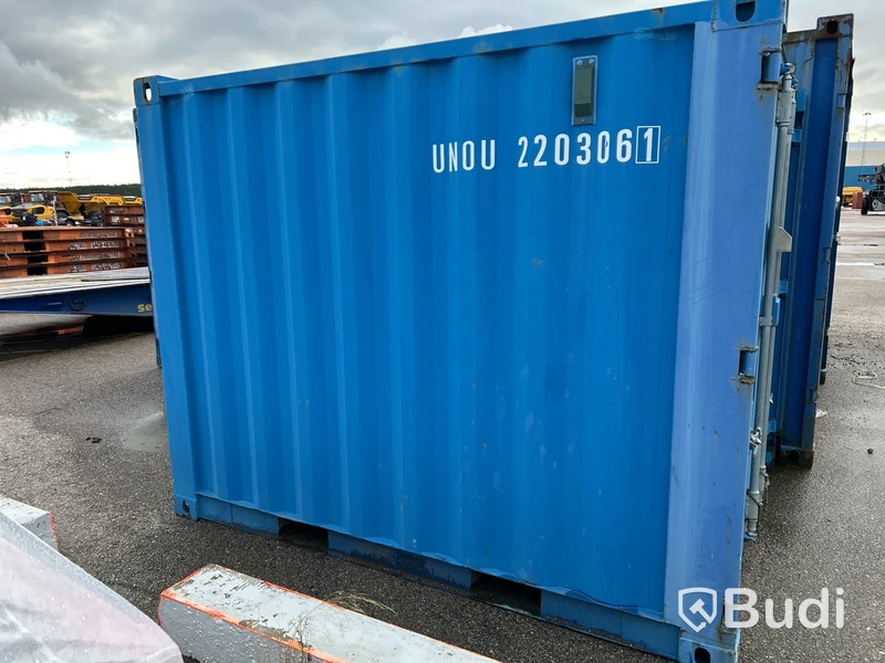 Container 9 fot inkl el och belysning