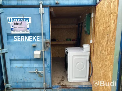 Container 9 fot isolerad inkl el och belysning