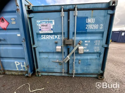 Container 9 fot isolerad inkl el och belysning