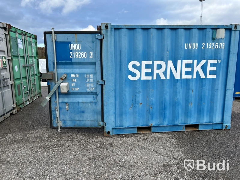 Container 9 fot isolerad inkl el och belysning