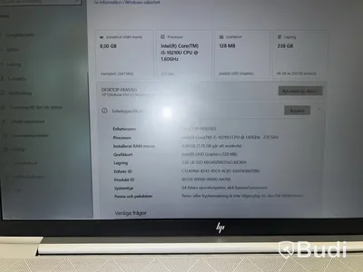 Laptop HP EliteBook 850 G7, i5, 8 GB RAM